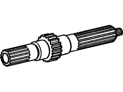 Toyota 36231-60011 Shaft, Transfer Output, Rear