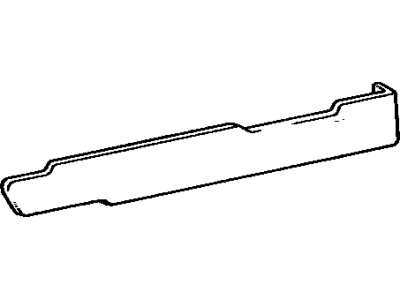 Toyota 55405-90300 Pad Sub-Assy, Instrument Panel, Lower RH