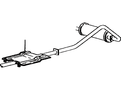 Toyota 58307-90301 INSULATOR, Main MAFFLAR Heat