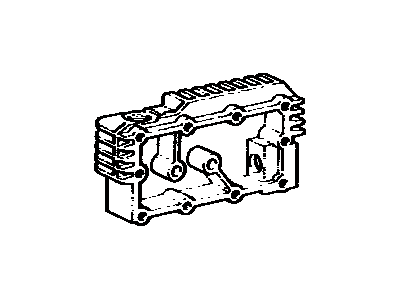 1976 Toyota Land Cruiser EGR Cooler - 25681-61010