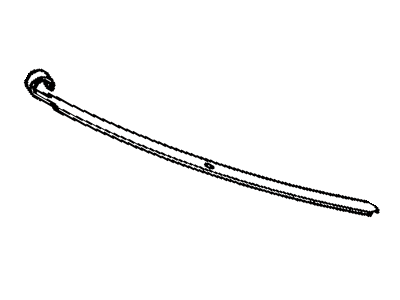 1971 Toyota Land Cruiser Leaf Spring - 48212-60120