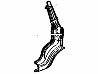 Toyota 61304-90351 Pillar, Quarter Lock, LH