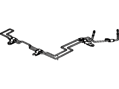 Toyota 44420-60030 Cooler Sub-Assembly, Power Steering Oil