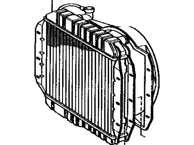 Toyota 16711-61110 SHROUD Sub-Assembly, Fan