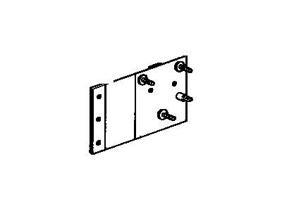 Toyota 51904-60010 Bracket Sub-Assembly, Spare Wheel Carrier