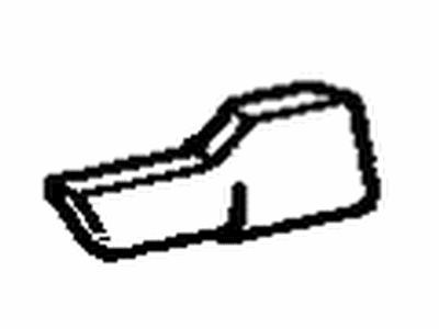 Toyota 55407-90300 Pad Sub-Assembly, I/P Kn