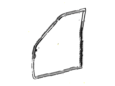 1973 Toyota Land Cruiser Door Seal - 67862-90351