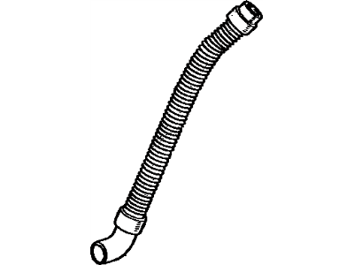 Toyota 87231-60110 Hose, Heater Defroster, RH