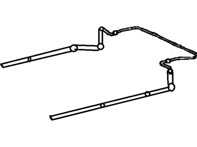 Toyota 82210-90377 Harness Assembly, Wiring COWL To HEADLAMP