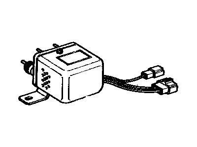 Toyota 17650-61050 Valve Assembly, Vacuum Switching