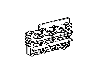 1977 Toyota Land Cruiser EGR Cooler - 25682-61010