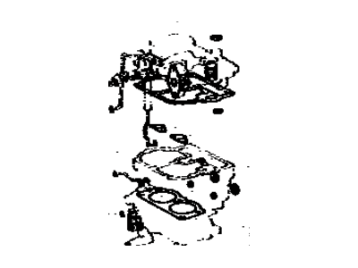 1976 Toyota Land Cruiser Carburetor Gasket Kit - 04212-61010