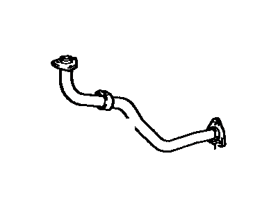 1979 Toyota Land Cruiser Exhaust Pipe - 17410-61021