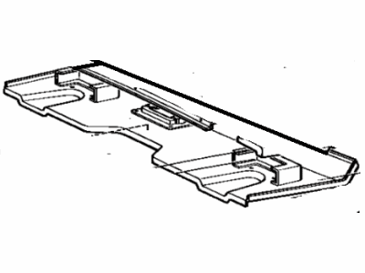 Toyota 55702-60090 Panel Sub-Assembly,COWL Top, Inside