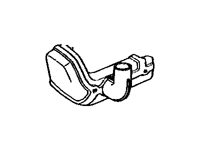 Toyota 17167-61011 INSULATOR, Exhaust Manifold Heat