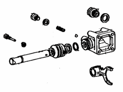 Toyota 36150-60021 Guide Assembly, Transfer Front Drive Shift Shaft