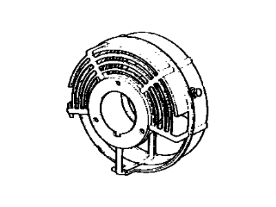 1976 Toyota Land Cruiser Fan Shroud - 16712-61020