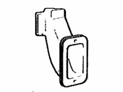 Toyota 61069-90351 Duct Sub-Assembly, Air O