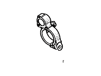 Toyota 33571-60021 Bracket, Control Shaft, Lower