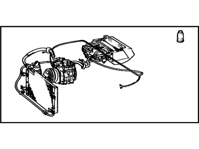 Toyota 88300-60011 Cooler & Accessory Assy