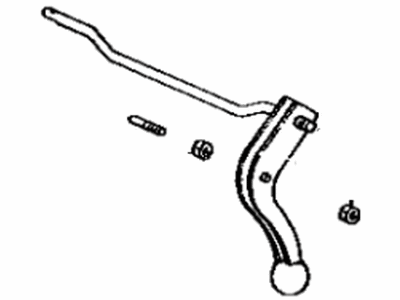 Toyota 36320-60010 Lever Assembly, Transfer Shift