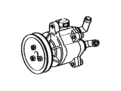 1986 Toyota Land Cruiser Air Injection Pump - 17610-61030