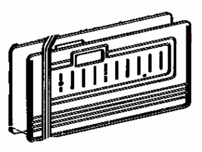 Toyota 67802-90300 Cover Sub-Assembly, Front Door Hole LH