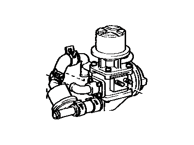 Toyota 25710-61010 Valve Assembly, Air Switching