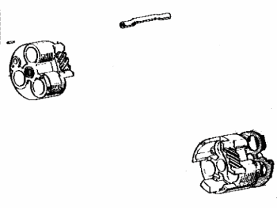 Toyota 19151-61100 Shaft, Governor