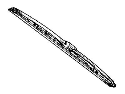 1971 Toyota Land Cruiser Wiper Blade - 85220-26010