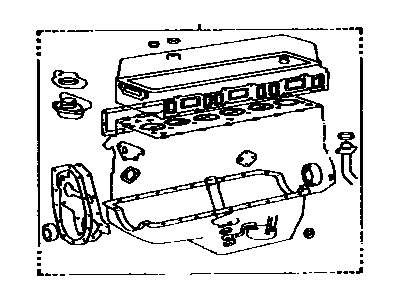 Toyota 04111-61010 Gasket Kit, Engine Overhaul