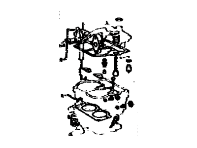 Toyota 04211-61021 CARBURETOR Kit