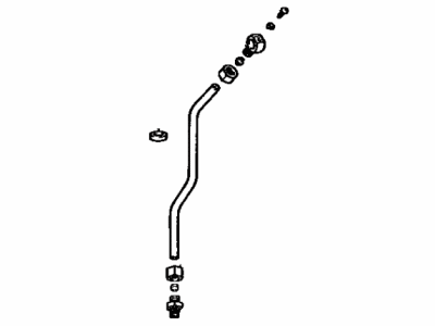 Toyota 15404-60020 Pipe Sub-Assy, Valve Rocker Shaft Oil