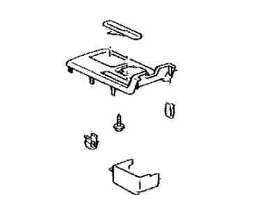 Toyota 58805-33020 Panel, Console, Upper Rear