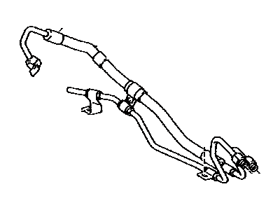 Toyota 44410-33180 Tube Assy, Pressure Feed