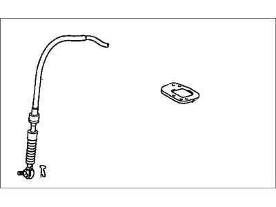 2006 Toyota Camry Shift Cable - 33820-33190