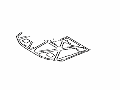 Toyota 53341-33080 Insulator, Hood