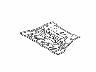 Toyota 58211-33140 Pan, Center Floor