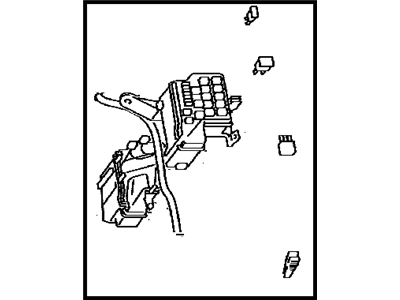 Toyota 82115-33800 Wire, Engine Room Main