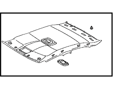 Toyota 63310-33933-A1 Headlining Assy, Roof