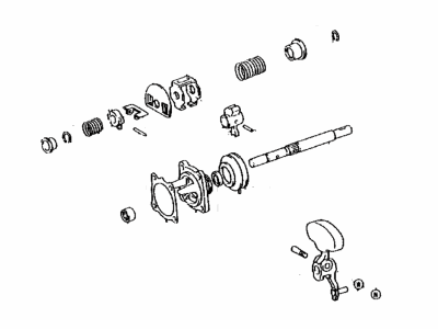 Toyota 33250-28052 Shaft Assy, Shift & Select Lever