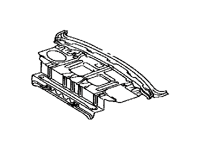 Toyota 64101-33260 Panel Sub-Assy, Upper Back