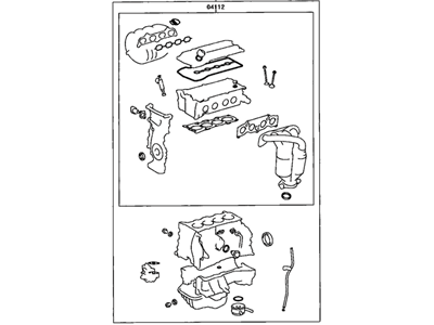 Toyota 04111-0A090 Gasket Kit, Engine Overhaul