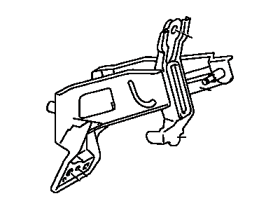 Toyota 55107-33040 Support Sub-Assy, Clutch Pedal