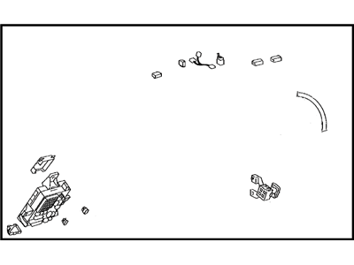 Toyota 82141-3Y871 Wire, Instrument Panel