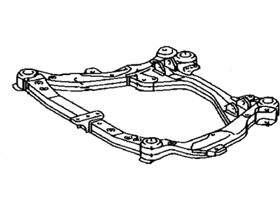 Toyota 51100-28020 Frame Assy, Front