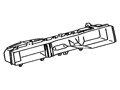 Toyota 55086-16080 Duct, Air, Side LH