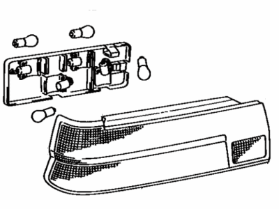 1990 Toyota Tercel Back Up Light - 81550-16380