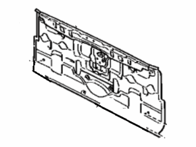 Toyota 58307-16310 Panel Sub-Assembly, Body Lower Back