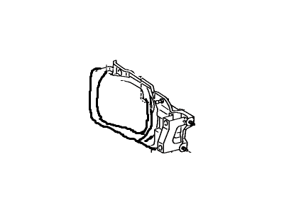 Toyota 81106-16370 Driver Side Headlamp Housing Sub-Assembly